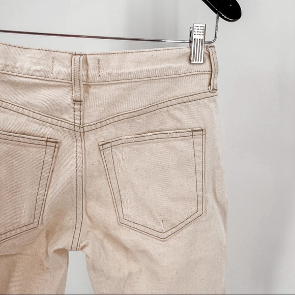 NWT FreePeople Caroline Ecru Seeded Cut Shorts - Picture 6 of 11
